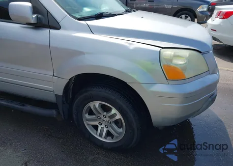 2004 Honda Pilot Ex from USA, damaged, VIN 2HKYF18494H539787
